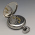 antique Ulysse Nardin pocket watch silver side hunter case works well